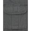 The Children’s Place Boys Pull on Cargo Pants, Multipacks(Black/Flax/Gray/New Navy 4-pack)