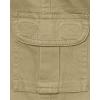 The Children’s Place Boys Pull on Cargo Pants, Multipacks(Flax/New Navy 2-pack)