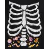 The Children’s Place Unisex-Baby and Toddler All Holidays,Birthdays Long Sleeve Graphic T-Shirts(Skeleton Rib Cage Candy)
