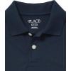 The Children’s Place boys Short Sleeve Soft Jersey Knit Polo,multipacks(Nautico/White 2-pack)