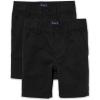 Stretch Chino Shorts(Black 2-pack)