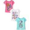 The Children’s Place Baby-Boys and Toddler School Days Short Sleeve Graphic T-Shirts,multipacks(Abc/123/Z is Zebra 3-pack)