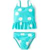 The Children’s Place Baby-Girls and Toddler 2 Piece Tankini Swimsuit(Blue Daisy)