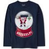 The Children’s Place Unisex-Baby and Toddler All Holidays,Birthdays Long Sleeve Graphic T-Shirts(Christmas Snowglobe)