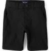 The Children’s Place boys Quick Dry Chino Shorts(Black Single)
