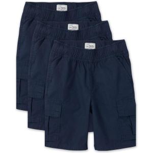 The Children’s Place Baby-Boys Essential Cargo Shorts(Tidal 3-pack)
