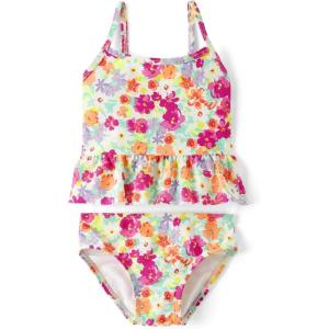 The Children’s Place Baby-Girls and Toddler 2 Piece Tankini Swimsuit(Ditsy Flower)