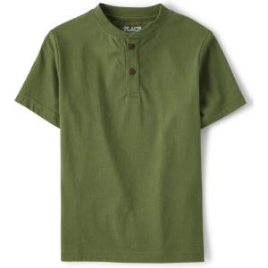 The Children’s Place Boys Short Sleeve Knit T-Shirt(Rosemary Henley)