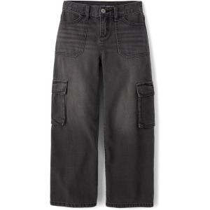 The Children’s Place Girls Baggy Jeans(Thunder Wash Cargo)
