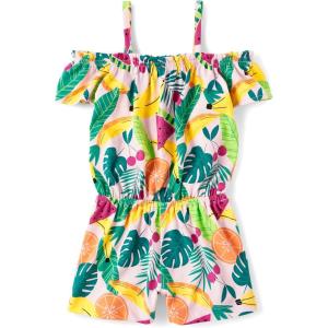The Children’s Place baby-girls And Toddler Printed Rompers(Rose Mist Floral)