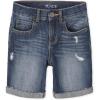 Denim Shorts(Distressed Maguire Wash)
