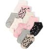 The Children’s Place Baby Girls’ Heart Ankle Socks(Critter 10-pack)