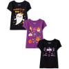 The Children’s Place Baby-Girls and Toddler All Holidays,Birthdays Short Sleeve Graphic T-Shirts,3 Pack(Mommys Boo/Spooky Doodle/Cat)
