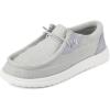 The Children’s Place Toddler Boys Casual Slip On Shoes Sneaker(Grey Canvas)