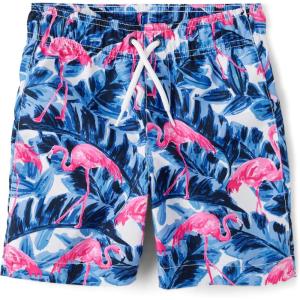 The Children’s Place Boys Swim Trunks(Tidal Flamingo)