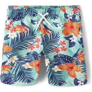 The Children’s Place Boys Swim Trunks(Tropical Floral)