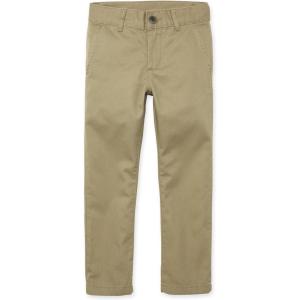 The Children’s Place boys Stretch Straight Chino Pants(Flax Single)