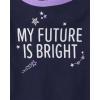 The Children’s Place baby-girls And Toddler 100% Cotton Long Sleeve Top and Pants,2 Piece Pajama Set(My Future is Bright)