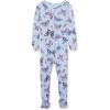 The Children’s Place baby-girls And Toddler Long Sleeve 100% Cotton Zip-front One Piece Footed Pajama(Blue Butterflies)