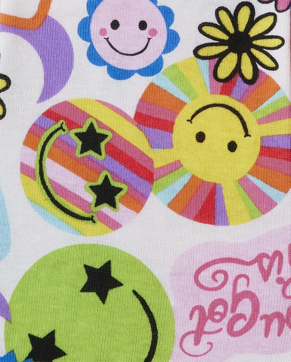 imageThe Childrens Place Baby Girls And Toddler Long Sleeve Top and Pants Snug Fit 100 Cotton 2 Piece Pajama SetGirl Icons