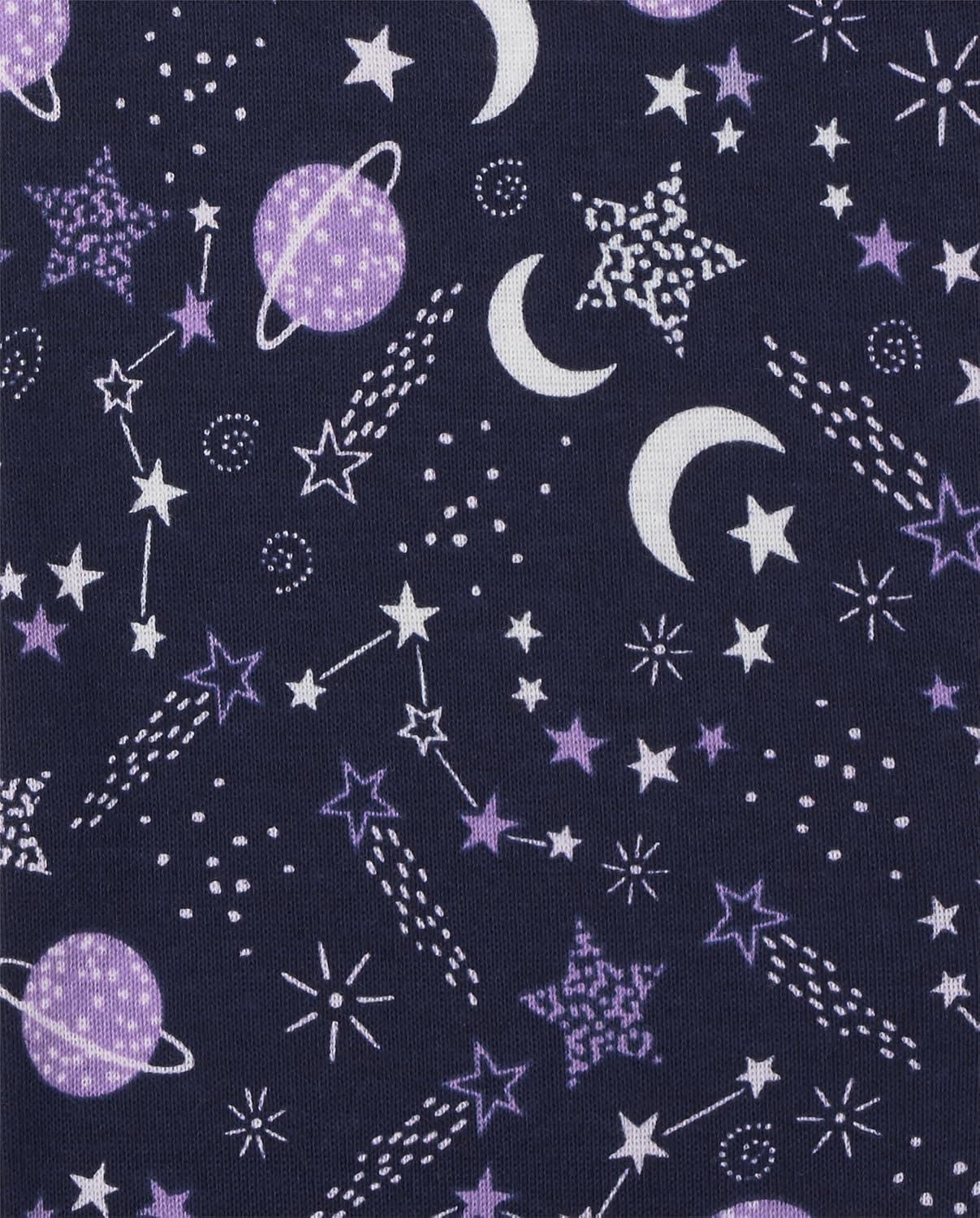 imageThe Childrens Place Baby Girls And Toddler Long Sleeve Top and Pants Snug Fit 100 Cotton 2 Piece Pajama SetMy Future is Bright