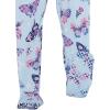 The Children’s Place baby-girls And Toddler Snug Fit 100% Cotton One Piece Zip Front Footed Pajama(Blue Butterflies)