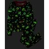 The Children’s Place boys 100% Cotton Long Sleeve Top and Pants,2 Piece Pajama Set(Allover Space)