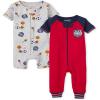 And Toddler 100% Cotton Long Sleeve Zip Front One Piece Footed Pajamas,sleep & Play(Ss Dads Champ 2-pack)