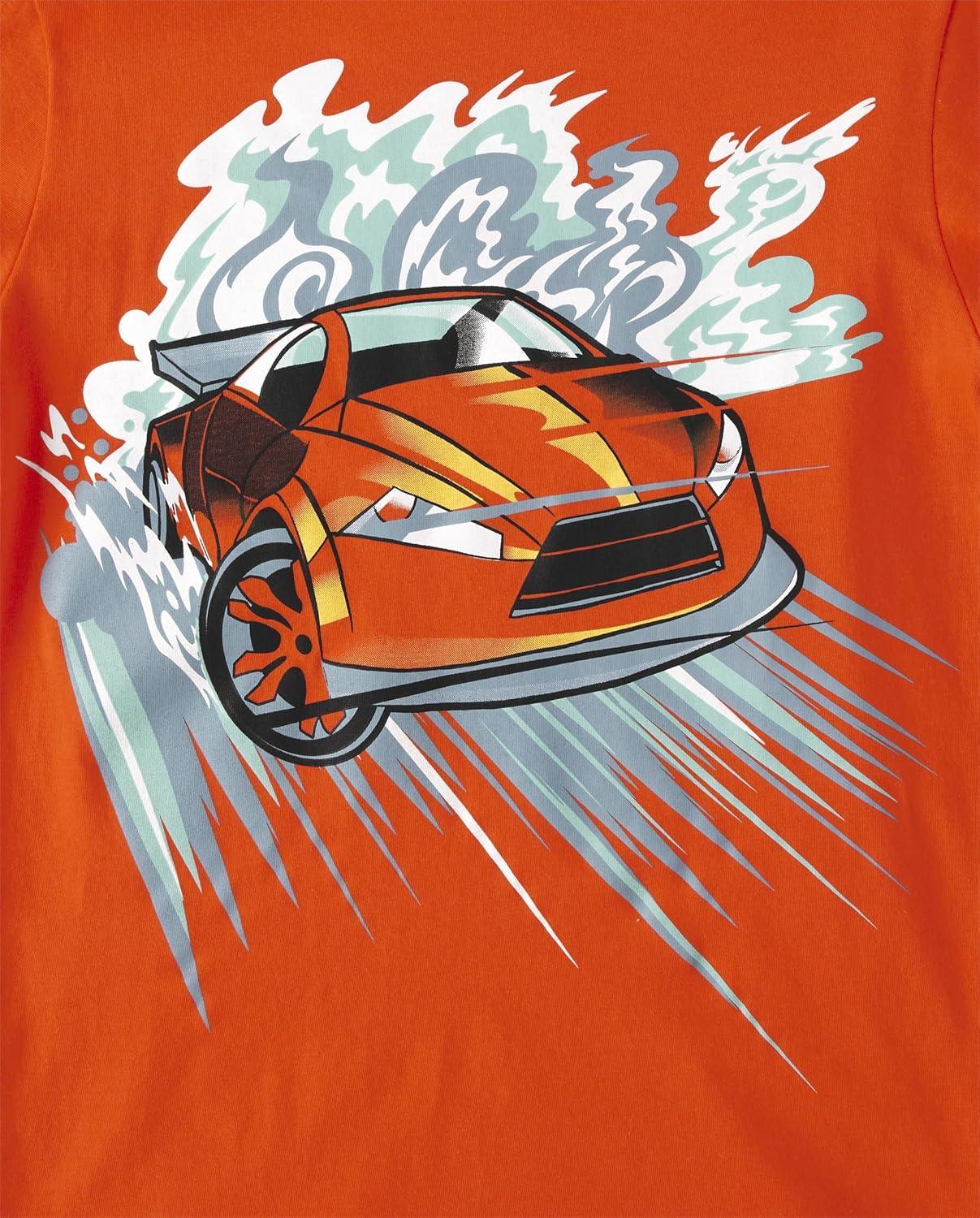 imageThe Childrens Place BabyGirls and Toddler Basic Long Sleeve Layering TeesRed Racecar