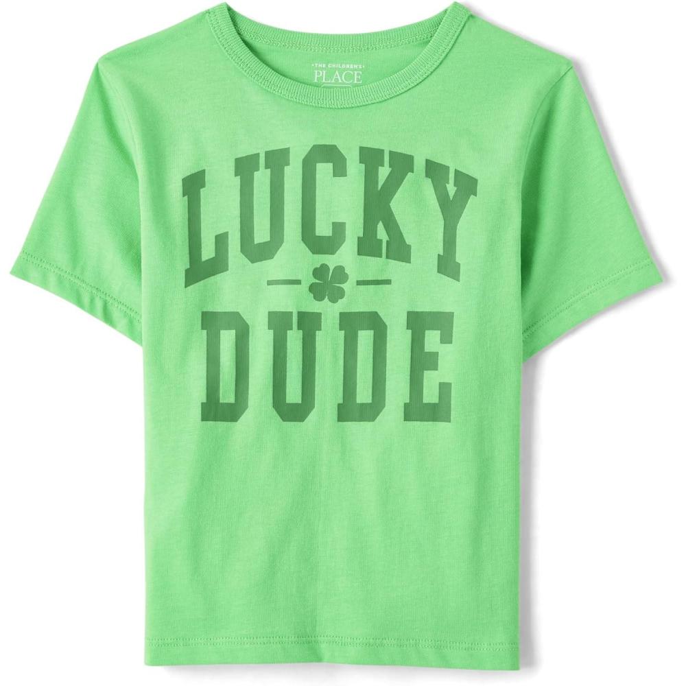 imageThe Childrens Place BabyGirls and Toddler Basic Long Sleeve Layering TeesLucky Dude