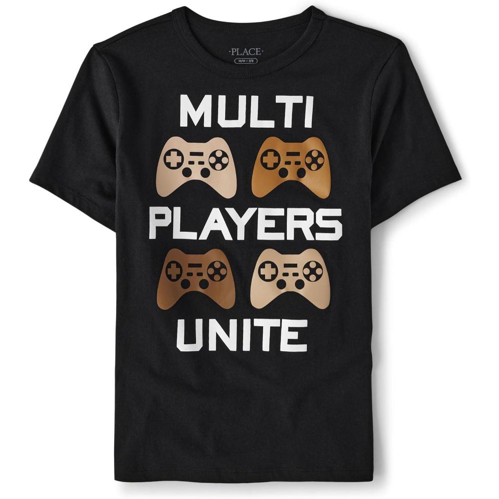 imageThe Childrens Place BabyGirls and Toddler Basic Long Sleeve Layering TeesMulti Players Unite