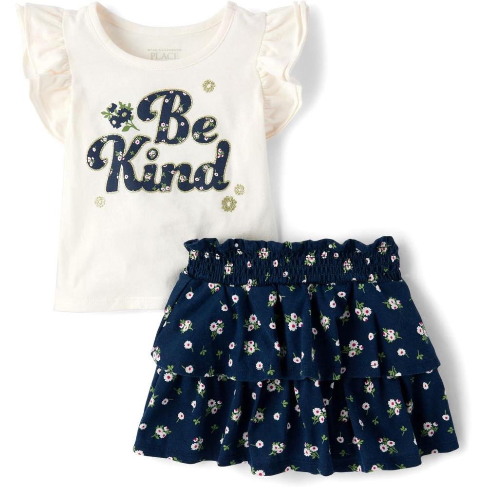 imageThe Childrens Place babygirls And Toddler 2 Piece OutfitTidal