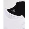 The Children’s Place Baby-Girls and Toddler Basic Long Sleeve Layering Tees(Black/White 2-pack)