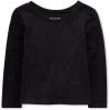 The Children’s Place Baby-Girls and Toddler Basic Long Sleeve Layering Tees(Multi Color 4-pack)