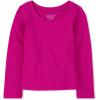 The Children’s Place Baby-Girls and Toddler Basic Long Sleeve Layering Tees(Multi Color 4-pack)