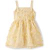 The Children’s Place Girls Dressy Dress, Sleeveless(Vanilla Wafer)