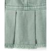 The Children’s Place Girls Everyday Denim Skirts and Skorts(Mint Taffy Skort)