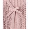 The Children’s Place Girls’ Long Bell Sleeve Tie Front Layering Cardigan(Timid Pink)