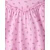 The Children’s Place Girls’ Plaid Stretch Jacquard Short Sleeve Dress(Strawberry Milk)