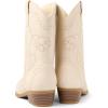 The Children’s Place Girl’s Western Cowgirl Boot(Off-white)