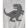 The Children’s Place baby-boys And Newborn Long Sleeve Sweater and Pants, 2 Piece Playwear Set(Gray Dino)