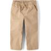 The Children’s Place Baby Boys’ Stretch Straight Pull on Chino Pants(Java Hill)