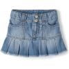 The Children’s Place Girls Everyday Denim Skirts and Skorts(Reagan Wash Skort)