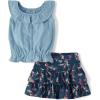 The Children’s Place baby-girls And Toddler 2 Piece Outfit(Sargasso Sea)
