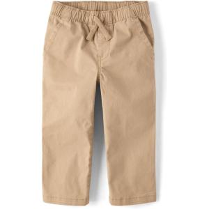 The Children’s Place Baby Boys’ Stretch Straight Pull on Chino Pants(Java Hill)