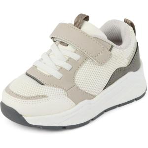 The Children’s Place Baby-Boy’s Toddler Everyday Casual Sneakers(Beige)
