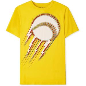 The Children’s Place Baby-Girls and Toddler Basic Long Sleeve Layering Tees(Baseball Lightening)