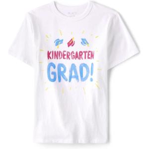 The Children’s Place Baby-Girls and Toddler Basic Long Sleeve Layering Tees(Kindergarten Grad)