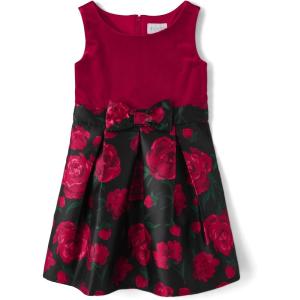 The Children’s Place Girls Dressy Dress, Sleeveless(Berry Jam Floral)
