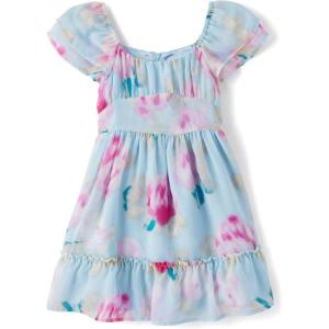The Children’s Place Girls Dressy Dress, Sleeveless(Chalk Blue)